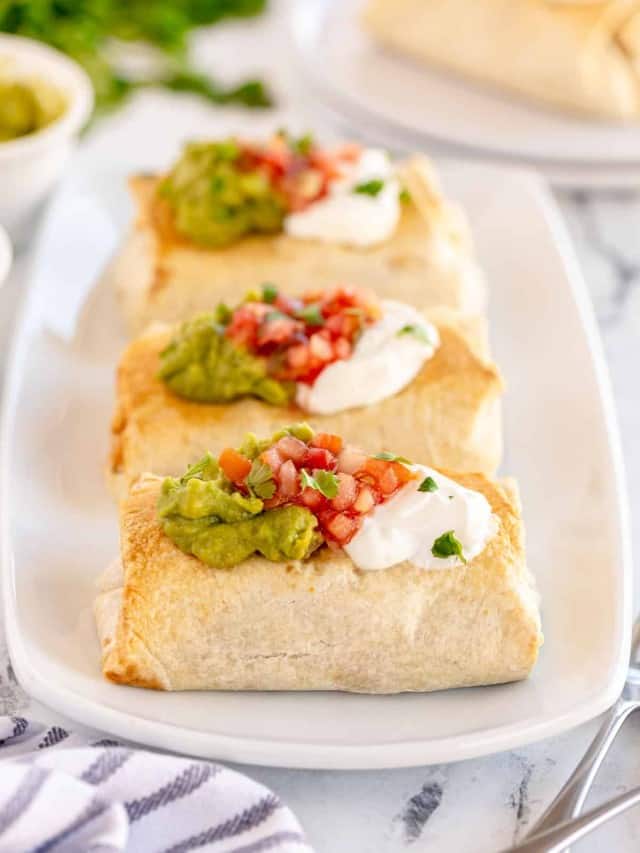Mouthwatering Chicken Chimichangas Recipe