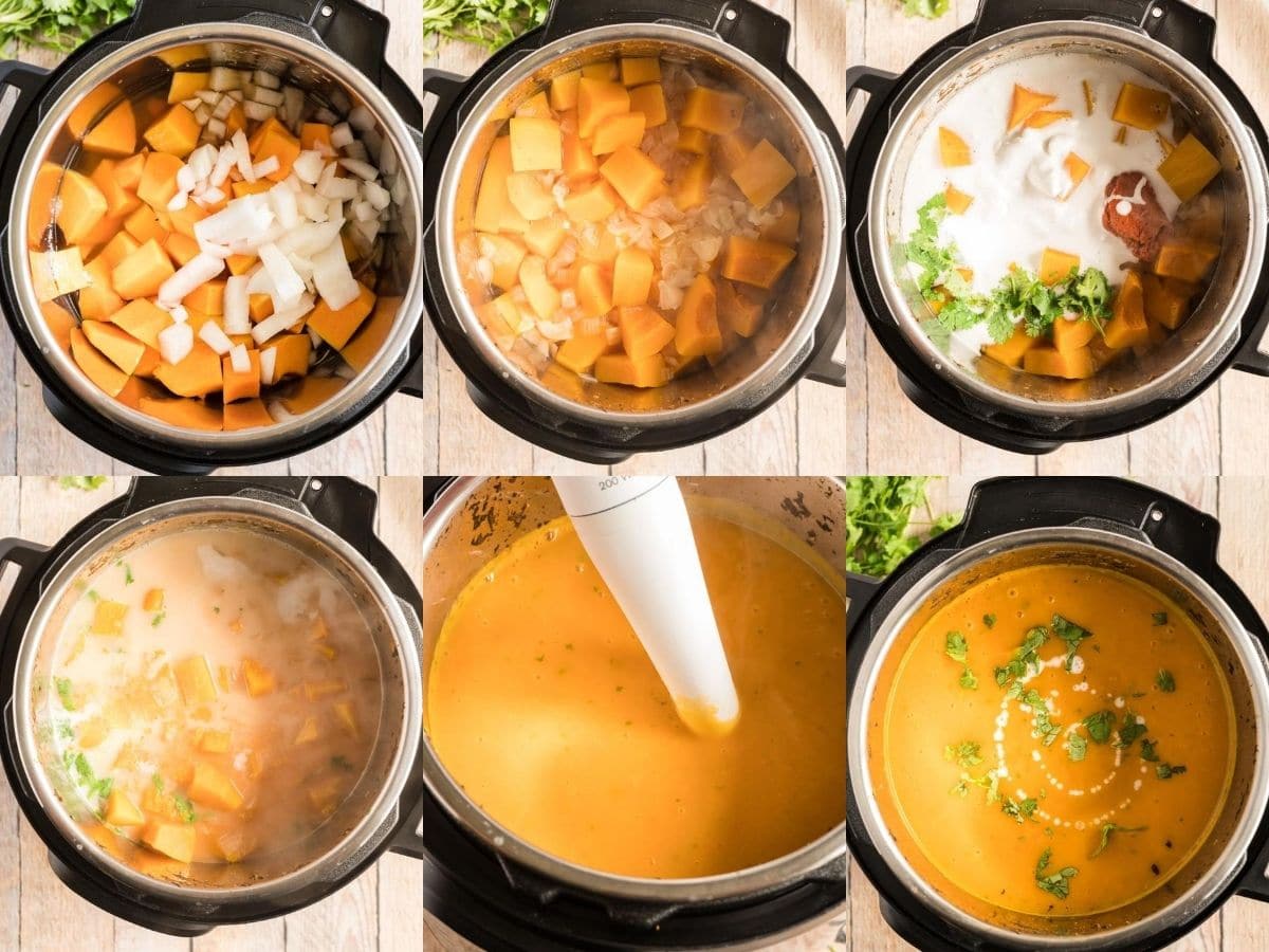 how to make butternut squash soup in the instant pot